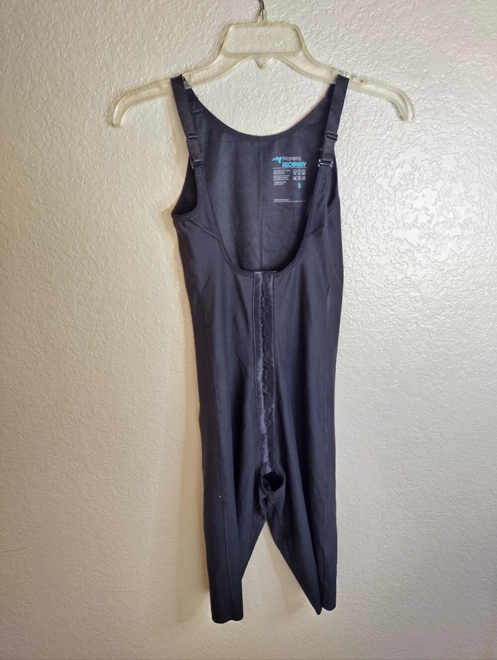 Marena Recovery Compression Bodysuit Post Surgery Thigh Sz S